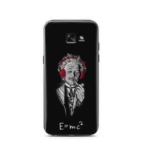 Einstein Tasarım Süper Şeffaf Silikon Telefon Kılıfı Samsung A5 (2015)
