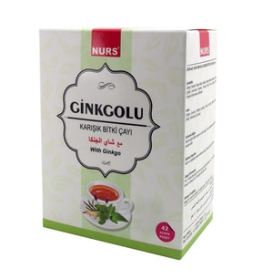 Ginkgolu Çay 42 Li Karışık Bitki Süzen Poşet