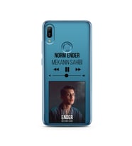 Norm Ender Mp3 Tasarımlı Süper Şeffaf Silikon Telefon Kılıfı Huawei Y6 Prime (20