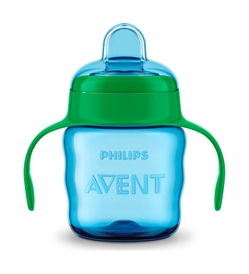 AVENT ALIŞTIRMA BARDAĞI DAMLATMAYAN MAVİ 200 ML