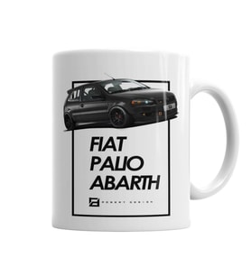 Fiat Palio Abarth Race Style Kupa Bardak Porselen