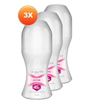 Avon Onduty Active Kadın Rollon 50 Ml. Üçlü Set