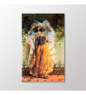 Arty Tablo Sultanın Gözdesi Tablo (Karışık)