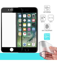 Microsonic Apple iPhone 7 Plus Seramik Matte Flexible Ekran Koruyucu Siyah