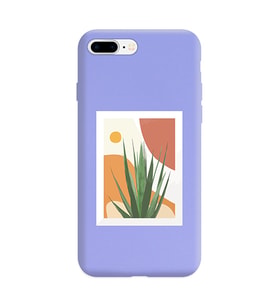Lila Lansman Telefon Kılıfı Iphone 8 Plus