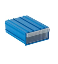 Plastik Çekmece Mavi Şeffaf 85X122X41mm / 102 30Adet