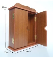 Ahşap Anahtar Kutusu Ceviz
