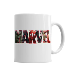 Avengers Marvel Kupa Bardak Porselen