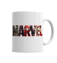 Avengers Marvel Kupa Bardak Porselen