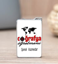 Coğrafya Öğretmeni İsme Özel Çakmak