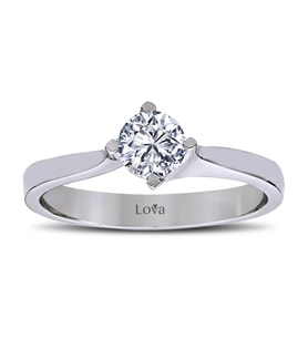 Lova G Renk 0,44 Karat Pırlanta Tektaş Yüzük - 1040058