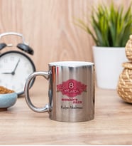 Kadınlar Günü Hediyesi Silver Kupa Bardak