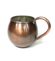 Shark Anatolia Terra Antik Bakır Kupa Bardak Mug (Çok Renkli)