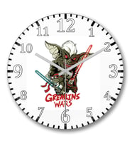Gremlin Wars Duvar Saati Bombeli Gercek Cam