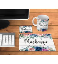 Ofis Hediyesi Seti Kupa Bardak Bardak Altlığı Mouse Pad