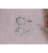 Hdmarketim Swarovski Taşlı İnci Doğal Taşlı Küpe