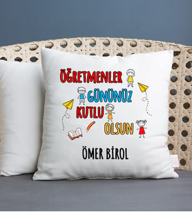 Öğretmenler Günü Hediyesi Yastık