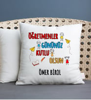 Öğretmenler Günü Hediyesi Yastık