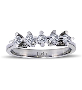 Lova G Renk 0,34 Karat Pırlanta Beştaş Yüzük - 1070070