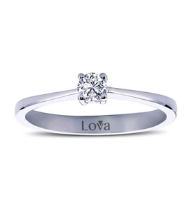 Lova G Renk 0,14 Karat Pırlanta Tektaş Yüzük - 1030094