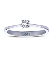 Lova G Renk 0,14 Karat Pırlanta Tektaş Yüzük - 1030094