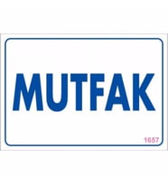 Pvc Levha quot;Mutfakquot; 17,5*25 cm
