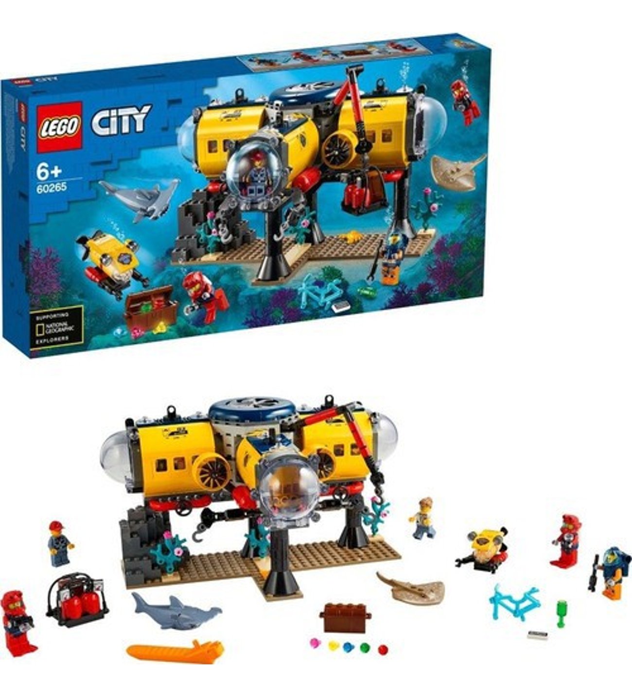 LEGO City 60265 Ocean Exploration Base