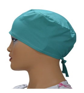 Emel Tekstil Petrol Yeşili Rengi Doktor Hemşire Bone Hastane
