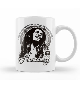 Bob Marley Kupa   Bardak Porselen