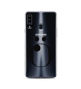 Samsung A20s Harf Tasarımlı Telefon Kılıfı Ö-Harfi 