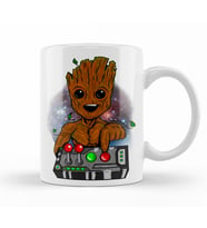 Baby Groot Baby Tree Don't Push Kupa Bardak Porselen