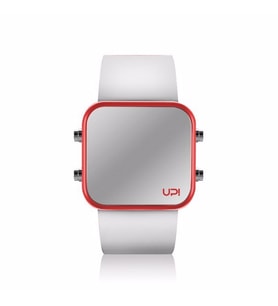 UPWATCH LED MINI RED WHITE UNİSEX KOL SAATİ