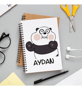 We Bare Bears Defteri Kişiye Özel