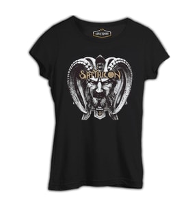 Satyricon Siyah Kadın Tshirt