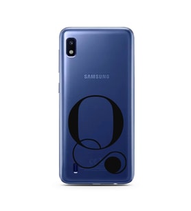 Samsung A10 Harf Tasarımlı Telefon Kılıfı Q-Harfi 
