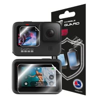 IPG GoPro Hero 10 - Hero 9 Action Kamera Ekran Koruyucu (2 Adet Arka Dokunmatik ve 1 adet Ön ekran)