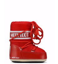 KIRMIZI Erkek Kar Botu 14004300-003 MOON BOOT MINI NYLON RED (19-22)