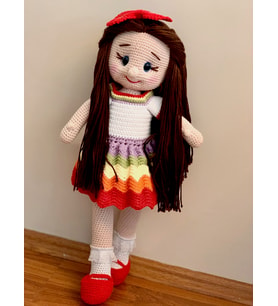 Amigurumi Oyun Arkadaşı Nini (Bej)