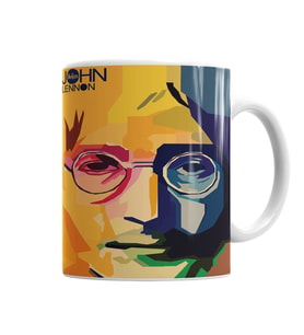 John Lennon Kupa Bardak Porselen