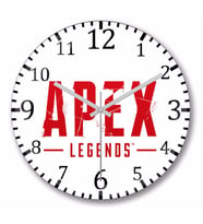 Apex Legends Duvar Saati Bombeli Gercek Cam