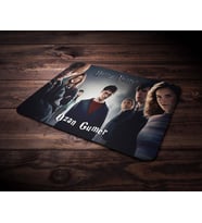 Kişiye Özel Harry Potter Temalı Hermione Ron Luna Cho Tasarımlı Mouse Pad (Renksiz)