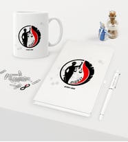 BK Gift Kişiye Özel Avukat Temalı Beyaz Defter Kalem Kupa Seti - 14 (Model 1)