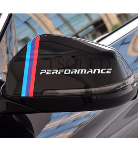 M Performance Ayna Kapı Sticker Yapıştırma  2 Adet