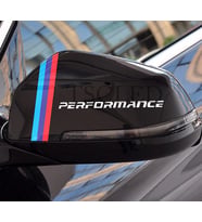 M Performance Ayna Kapı Sticker Yapıştırma  2 Adet