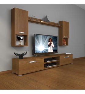 Decoraktiv Eko 5da Slm Dvd Tv Ünitesi Tv Sehpası (Ceviz)