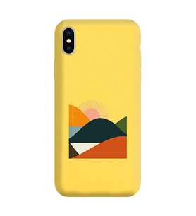 Sarı Lansman Telefon Kılıfı Iphone Xs Max