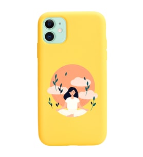 Sarı Lansman Telefon Kılıfı Iphone 11