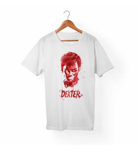 Dexter Morgan Beyaz Tişört