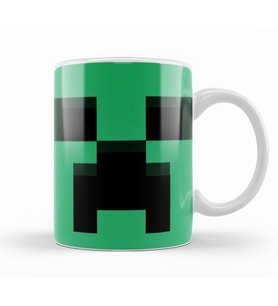 Minecraft Creeper Kupa Bardak Porselen