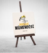 BK Gift Kişiye Özel Mesleki Jeoloji Mühendisi Şovaleli Doğal Taş  1